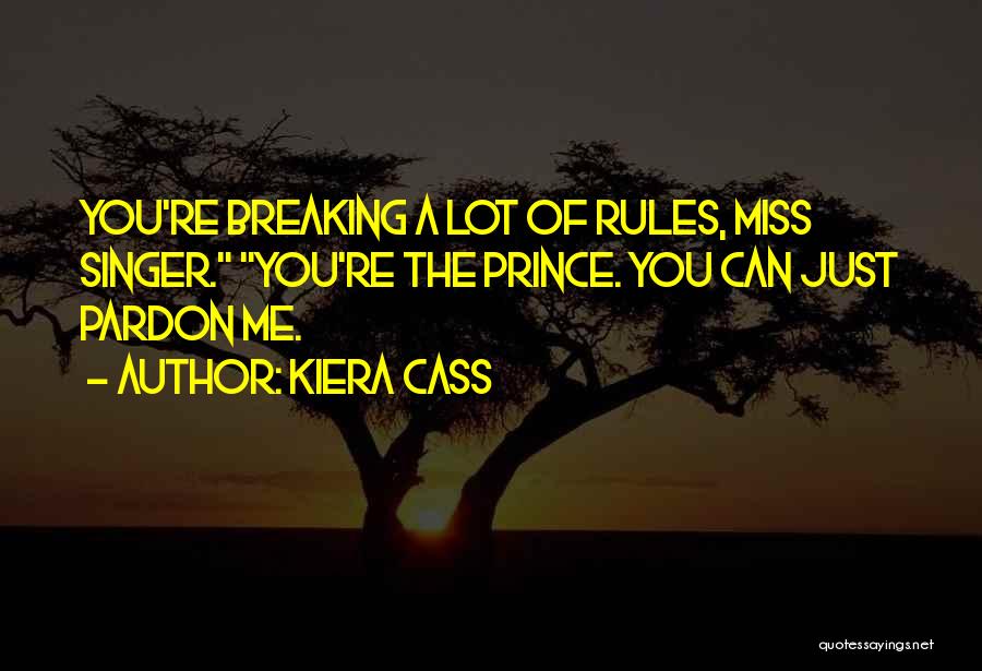 Singer-songwriters Quotes By Kiera Cass