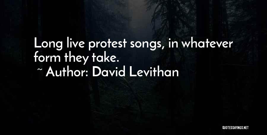 Singerman Law Quotes By David Levithan