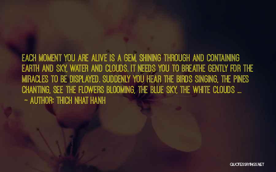 Singing Birds Quotes By Thich Nhat Hanh