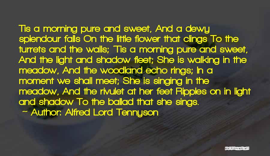 Singing For The Lord Quotes By Alfred Lord Tennyson