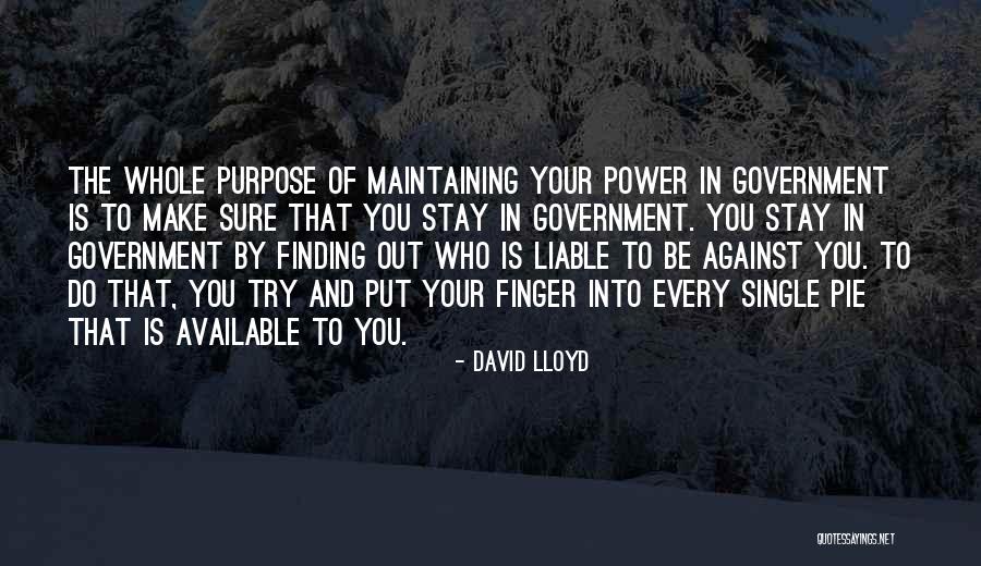 Single And Available Quotes By David Lloyd