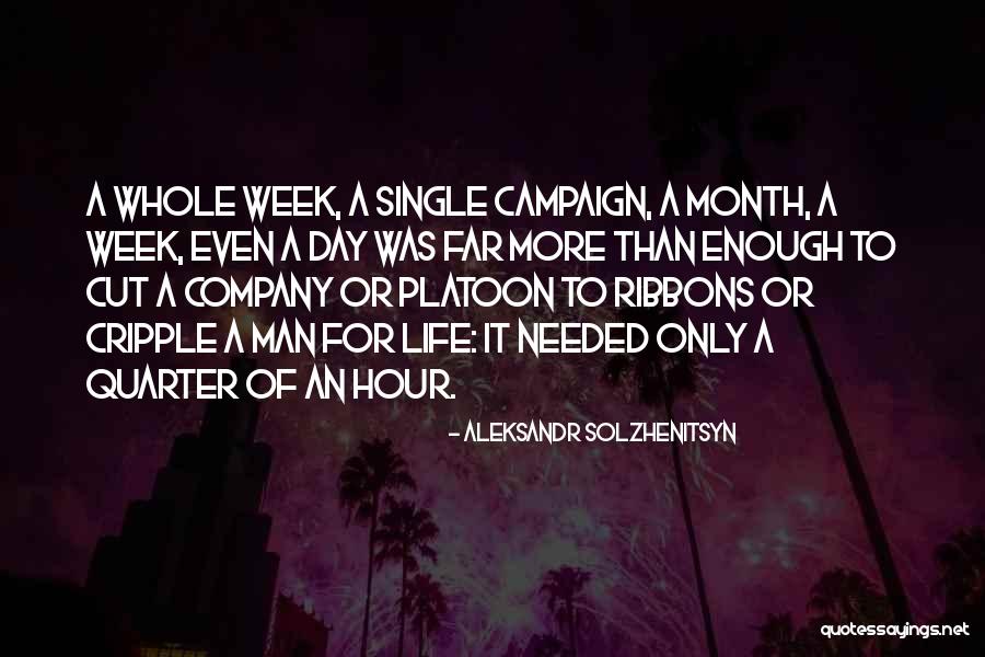 Single Day Quotes By Aleksandr Solzhenitsyn Single Day Quotes By Aleksandr Solzhenitsyn