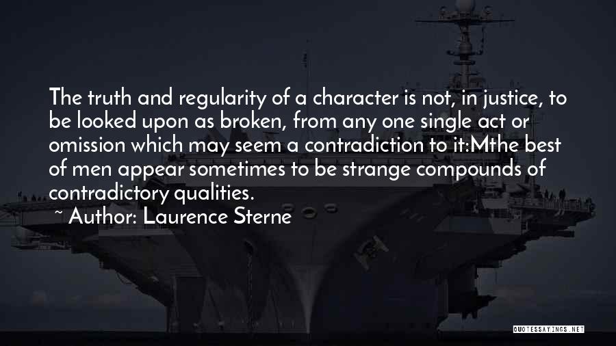 Single Is The Best Quotes By Laurence Sterne