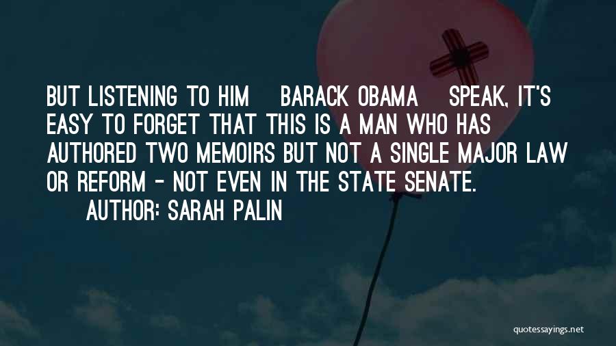 Single Man's Quotes By Sarah Palin