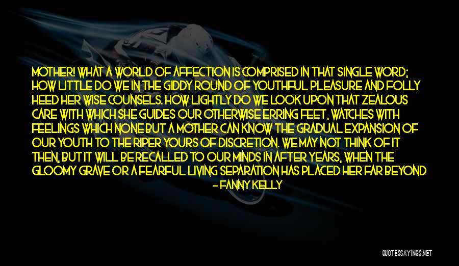 Single Mothers Quotes By Fanny Kelly Single Mothers Quotes By Fanny Kelly