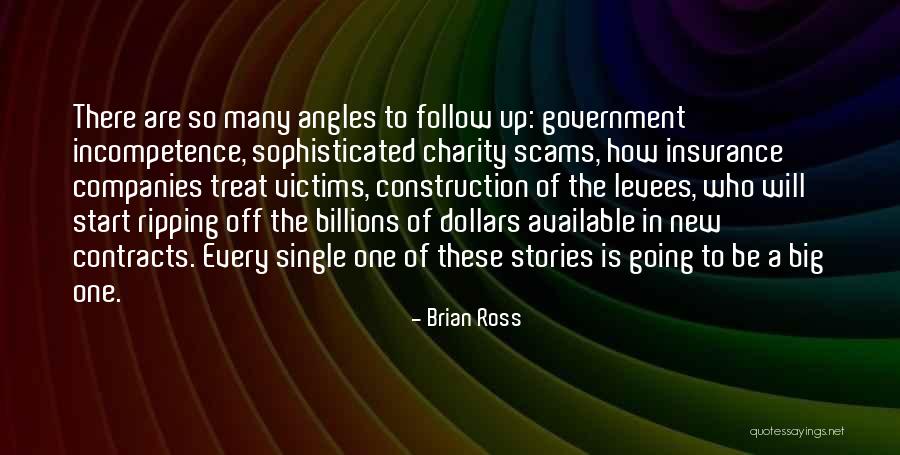 Single Not Available Quotes By Brian Ross