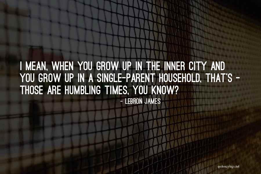 Single Parent Household Quotes By LeBron James Single Parent Household Quotes By LeBron James
