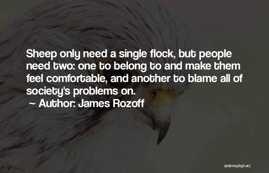 Single Problems Quotes By James Rozoff