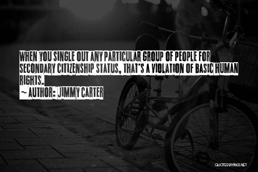 Single Status And Quotes By Jimmy Carter