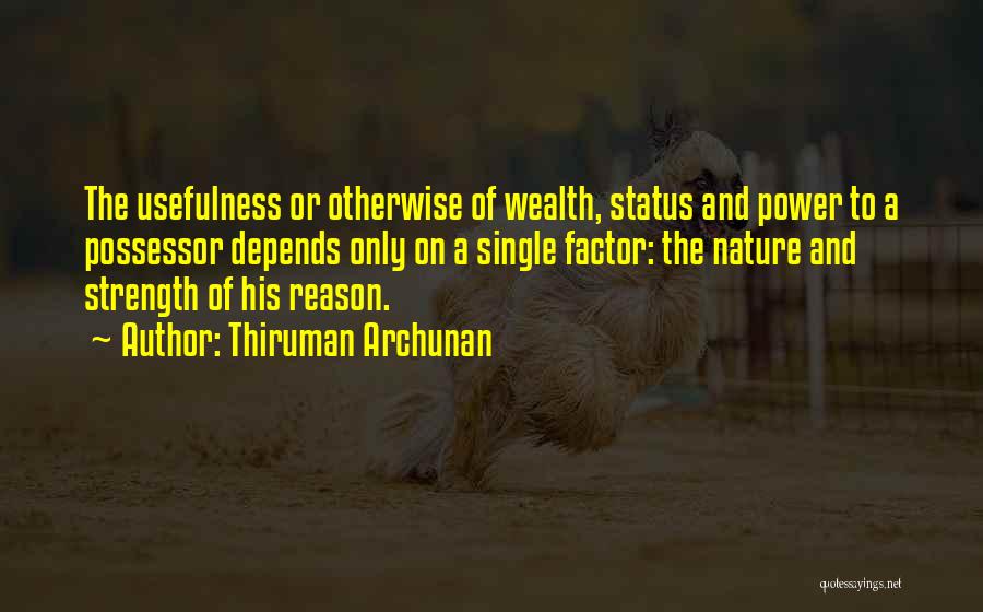 Single Status And Quotes By Thiruman Archunan