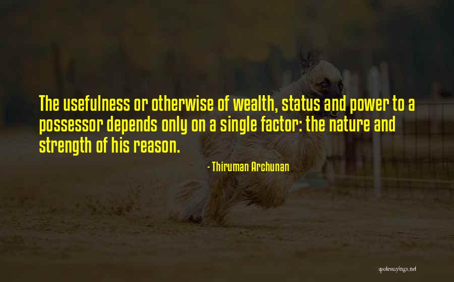 Single Status And Quotes By Thiruman Archunan