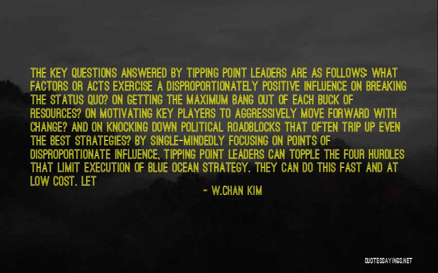 Single Status And Quotes By W.Chan Kim Single Status And Quotes By W.Chan Kim
