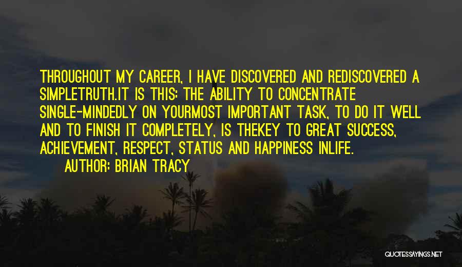 Single Status Quotes By Brian Tracy