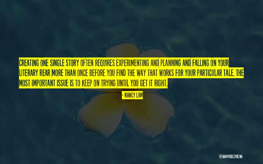 Single Story Quotes By Nancy Lam Single Story Quotes By Nancy Lam