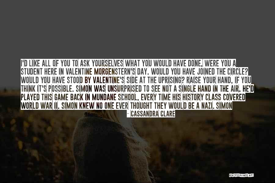 Single Valentine Quotes By Cassandra Clare Single Valentine Quotes By Cassandra Clare