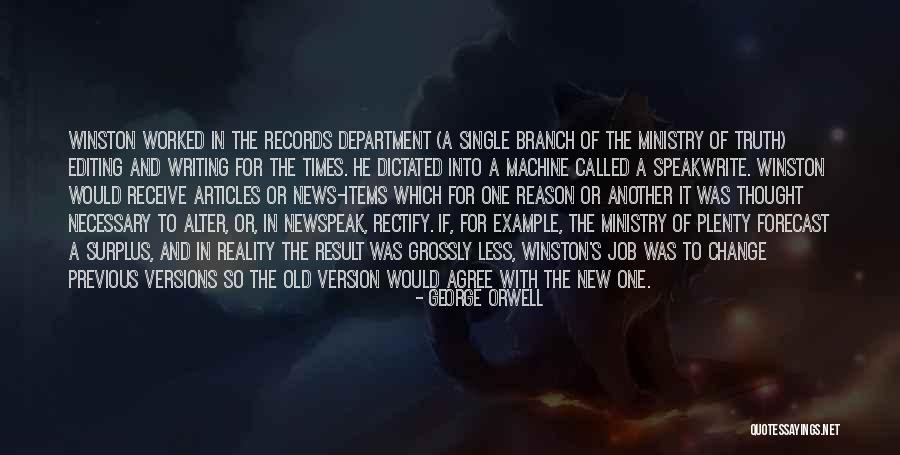 Single Version Quotes By George Orwell Single Version Quotes By George Orwell