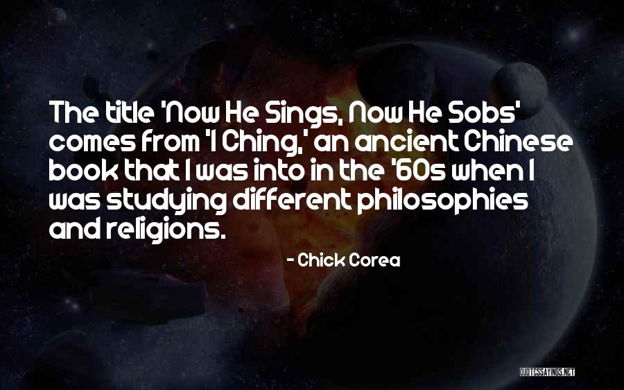 Sings Quotes By Chick Corea Sings Quotes By Chick Corea