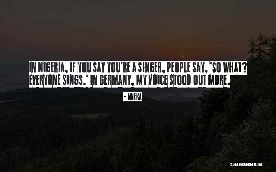 Sings Quotes By Nneka Sings Quotes By Nneka