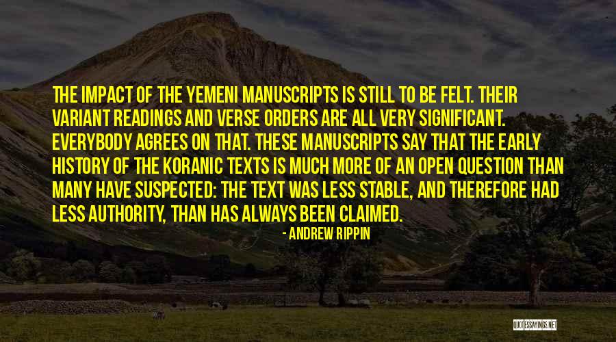 Sinial Quotes By Andrew Rippin Sinial Quotes By Andrew Rippin
