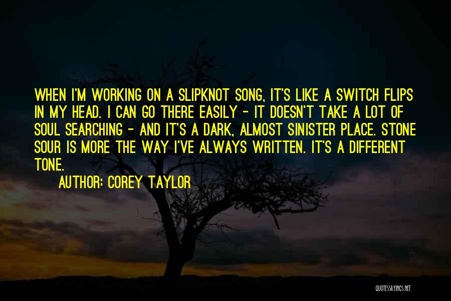 Sinister Quotes By Corey Taylor