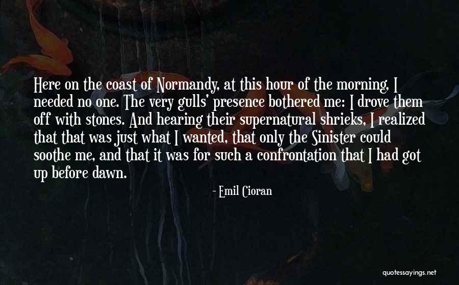 Sinister Quotes By Emil Cioran