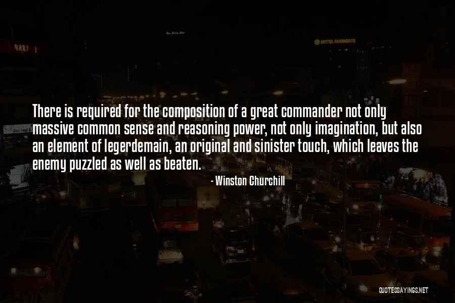 Sinister Quotes By Winston Churchill