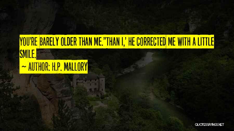 Sinjin Quotes By H.P. Mallory