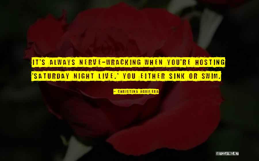 Sink Or Swim Quotes By Christina Aguilera Sink Or Swim Quotes By Christina Aguilera