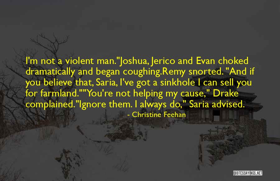 Sinkhole Quotes By Christine Feehan Sinkhole Quotes By Christine Feehan