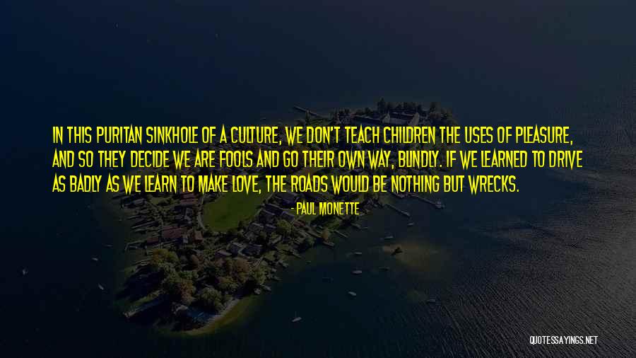 Sinkhole Quotes By Paul Monette Sinkhole Quotes By Paul Monette