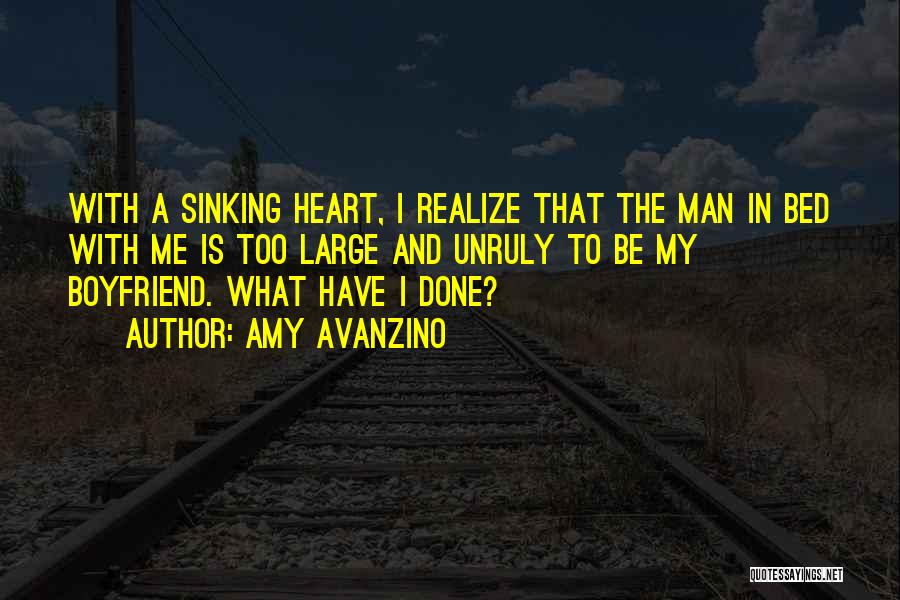 Sinking Heart Quotes By Amy Avanzino