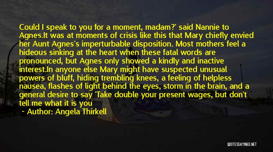Sinking Heart Quotes By Angela Thirkell