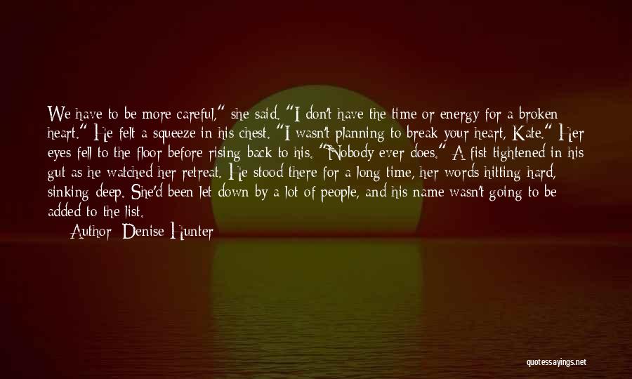Sinking Heart Quotes By Denise Hunter