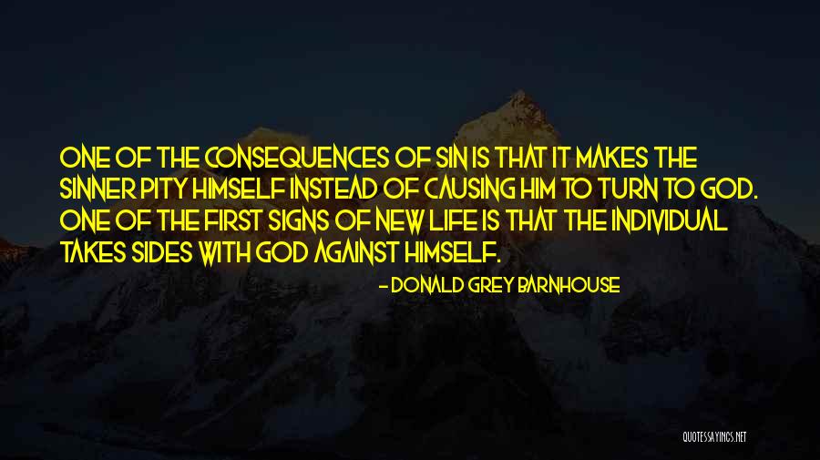 Sinner Quotes By Donald Grey Barnhouse