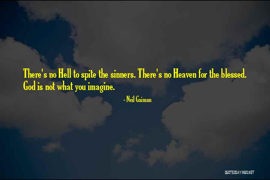 Sinners Going To Hell Quotes By Neil Gaiman