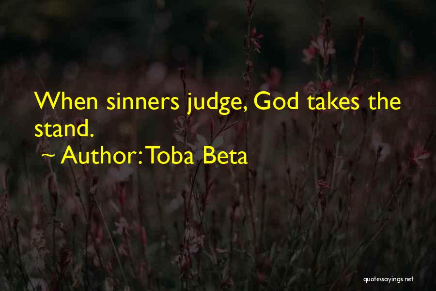 Sinners Quotes By Toba Beta