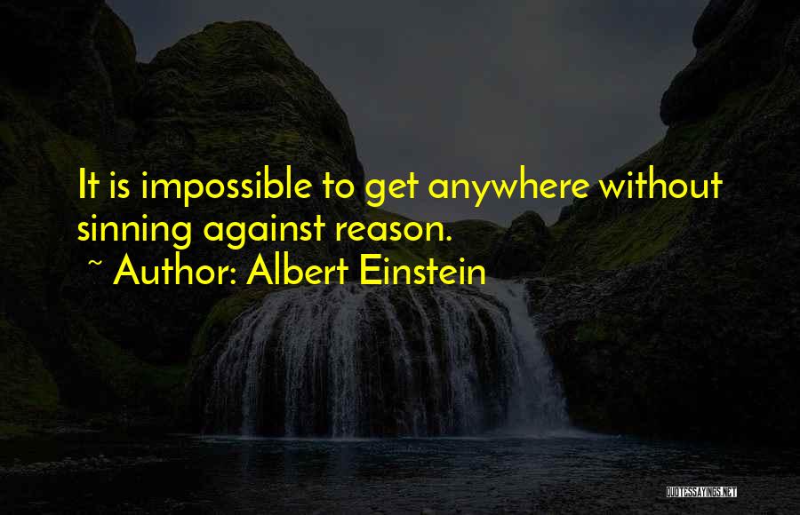 Sinning Quotes By Albert Einstein