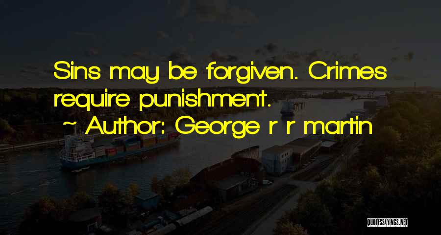 Sins Forgiven Quotes By George R R Martin