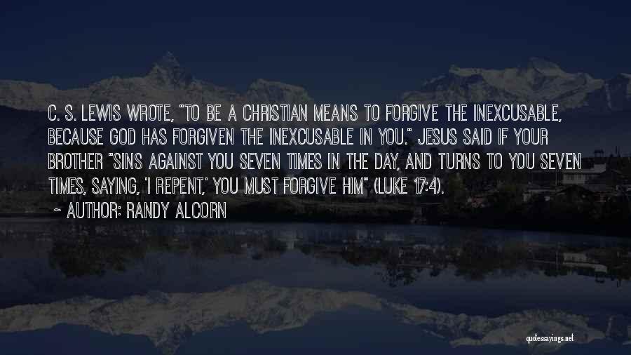 Sins Forgiven Quotes By Randy Alcorn