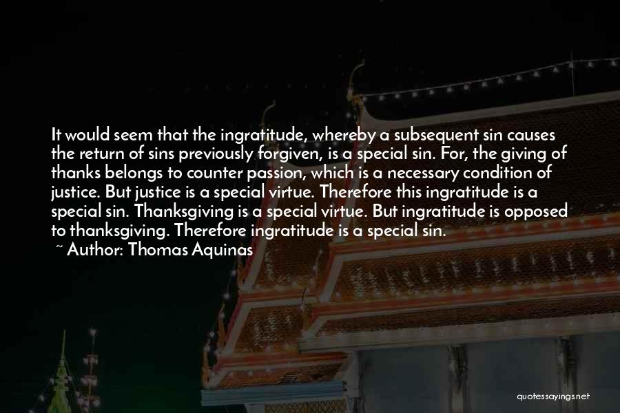 Sins Forgiven Quotes By Thomas Aquinas