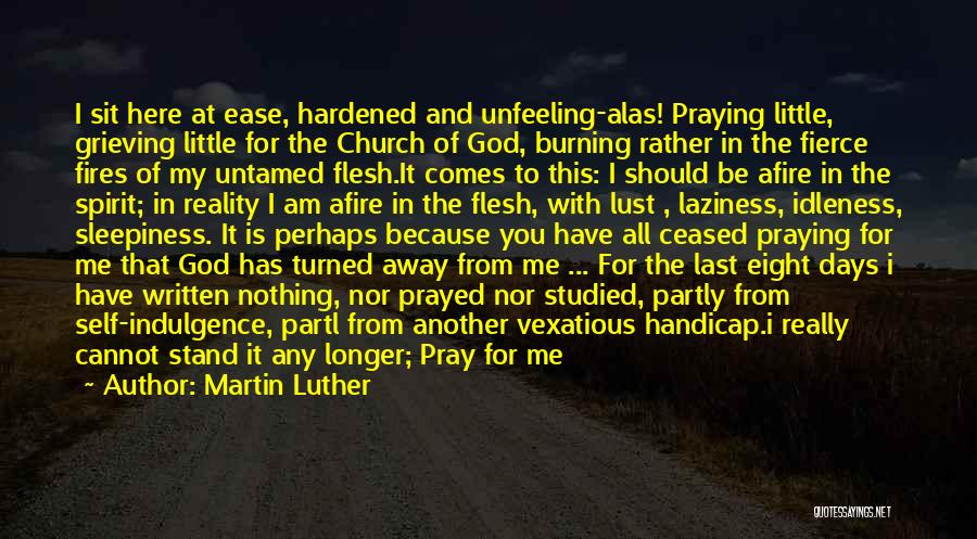Sins Of The Flesh Quotes By Martin Luther