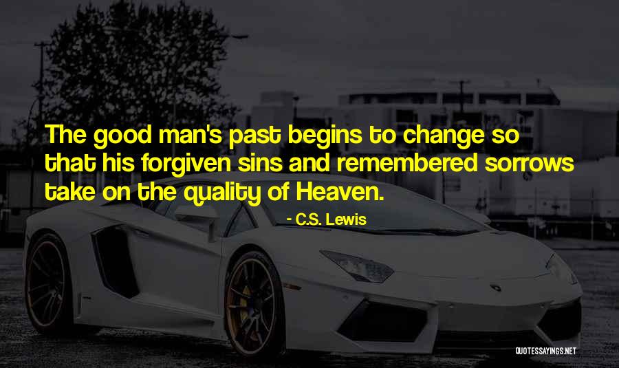 Sins Of The Past Quotes By C.S. Lewis