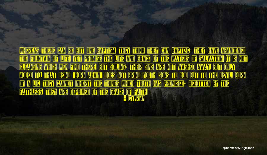 Sins Washed Quotes By Cyprian Sins Washed Quotes By Cyprian