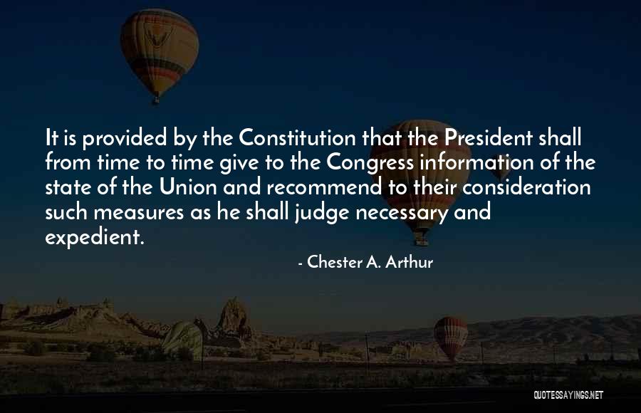 Sinuses Symptoms Quotes By Chester A. Arthur