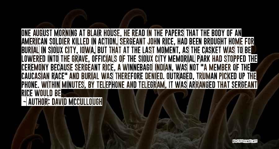 Sioux Indian Quotes By David McCullough