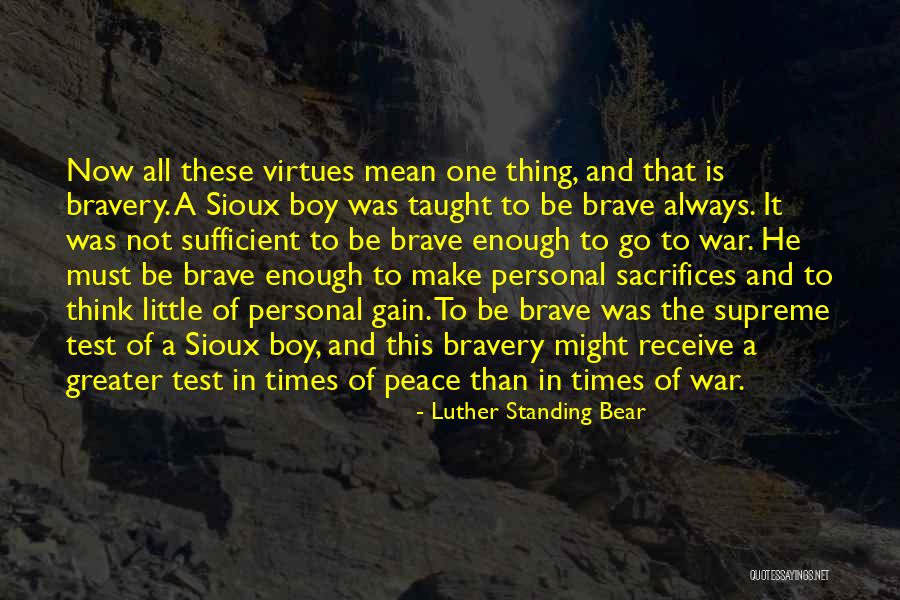 Sioux Quotes By Luther Standing Bear