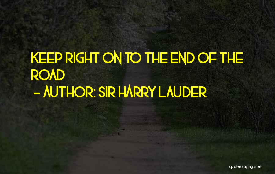 Sir Harry Lauder Quotes 1585557