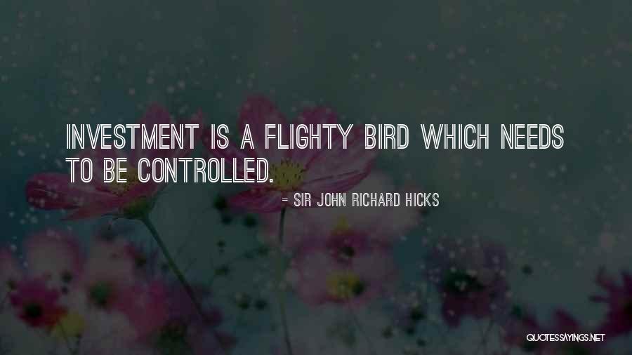 Sir John Richard Hicks Quotes 837885