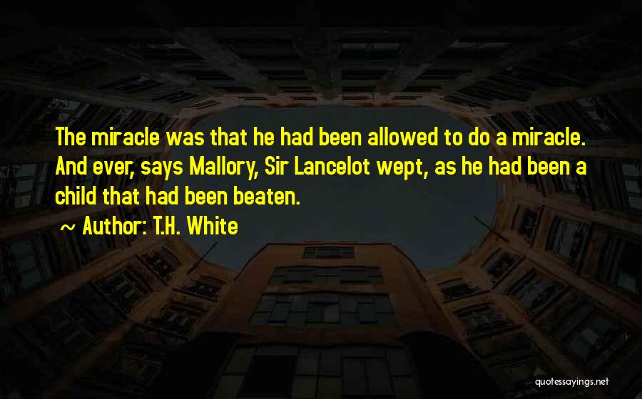 Sir Lancelot Quotes By T.H. White