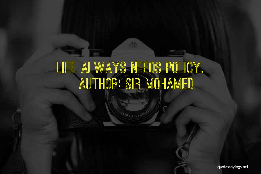 Sir Mohamed Quotes 962785